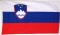 Fahne Slowenien
 (150 x 90 cm) Basic-Qualitt Flagge Flaggen Fahne Fahnen kaufen bestellen Shop