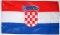 Nationalflagge Kroatien
 (150 x 90 cm) in der Qualitt Sturmflagge Flagge Flaggen Fahne Fahnen kaufen bestellen Shop