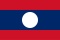 Flagge Laos
 im Querformat (Glanzpolyester) kaufen