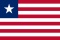 Flagge Liberia
 im Querformat (Glanzpolyester) Flagge Flaggen Fahne Fahnen kaufen bestellen Shop