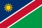 Flagge Namibia
 im Querformat (Glanzpolyester) Flagge Flaggen Fahne Fahnen kaufen bestellen Shop