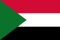 Flagge Sudan
 im Querformat (Glanzpolyester) Flagge Flaggen Fahne Fahnen kaufen bestellen Shop