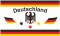 Fanflagge Deutschland Motiv 8
 (150 x 90 cm) Flagge Flaggen Fahne Fahnen kaufen bestellen Shop