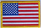Aufnher Flagge USA
 (8,5 x 5,5 cm) kaufen