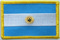 Aufnher Flagge Argentinien
 (8,5 x 5,5 cm) Flagge Flaggen Fahne Fahnen kaufen bestellen Shop