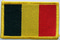 Aufnher Flagge Belgien
 (8,5 x 5,5 cm) Flagge Flaggen Fahne Fahnen kaufen bestellen Shop