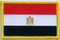 Aufnäher Flagge Ägypten
 (8,5 x 5,5 cm) Flagge Flaggen Fahne Fahnen kaufen bestellen Shop