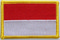Aufnäher Flagge Indonesien
 (8,5 x 5,5 cm)