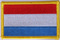 Aufnäher Flagge Luxemburg
 (8,5 x 5,5 cm) Flagge Flaggen Fahne Fahnen kaufen bestellen Shop