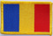 Aufnäher Flagge Rumänien
 (8,5 x 5,5 cm) Flagge Flaggen Fahne Fahnen kaufen bestellen Shop