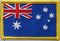 Aufnäher Flagge Australien
 (8,5 x 5,5 cm) Flagge Flaggen Fahne Fahnen kaufen bestellen Shop