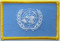 Aufnher Flagge UNO
 (8,5 x 5,5 cm) kaufen