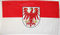 Landesfahne Brandenburg
 (90 x 60 cm) Flagge Flaggen Fahne Fahnen kaufen bestellen Shop