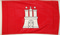 Landesfahne Hamburg
 (90 x 60 cm) Flagge Flaggen Fahne Fahnen kaufen bestellen Shop