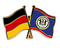 Freundschafts-Pin
 Deutschland - Belize Flagge Flaggen Fahne Fahnen kaufen bestellen Shop