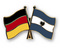Freundschafts-Pin
 Deutschland - El Salvador Flagge Flaggen Fahne Fahnen kaufen bestellen Shop