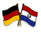 Freundschafts-Pin
 Deutschland - Paraguay Flagge Flaggen Fahne Fahnen kaufen bestellen Shop