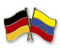 Freundschafts-Pin
 Deutschland - Venezuela Flagge Flaggen Fahne Fahnen kaufen bestellen Shop