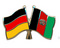 Freundschafts-Pin
 Deutschland - Afghanistan Flagge Flaggen Fahne Fahnen kaufen bestellen Shop