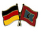 Freundschafts-Pin
 Deutschland - Malediven Flagge Flaggen Fahne Fahnen kaufen bestellen Shop