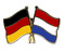 Freundschafts-Pin
 Deutschland - Niederlande Flagge Flaggen Fahne Fahnen kaufen bestellen Shop