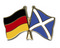 Freundschafts-Pin
 Deutschland - Schottland Flagge Flaggen Fahne Fahnen kaufen bestellen Shop