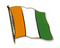 Flaggen-Pin Côte d´lvoire (Elfenbeinküste) Flagge Flaggen Fahne Fahnen kaufen bestellen Shop