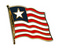 Flaggen-Pin Liberia Flagge Flaggen Fahne Fahnen kaufen bestellen Shop