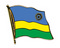 Flaggen-Pin Ruanda Flagge Flaggen Fahne Fahnen kaufen bestellen Shop