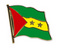 Flaggen-Pin Sao Tome und Principe Flagge Flaggen Fahne Fahnen kaufen bestellen Shop