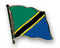 Flaggen-Pin Tansania Flagge Flaggen Fahne Fahnen kaufen bestellen Shop