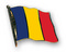 Flaggen-Pin Tschad Flagge Flaggen Fahne Fahnen kaufen bestellen Shop