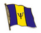 Flaggen-Pin Barbados Flagge Flaggen Fahne Fahnen kaufen bestellen Shop