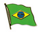 Flaggen-Pin Brasilien