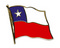 Flaggen-Pin Chile Flagge Flaggen Fahne Fahnen kaufen bestellen Shop