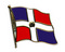Flaggen-Pin Dominikanische Republik Flagge Flaggen Fahne Fahnen kaufen bestellen Shop