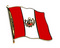 Flaggen-Pin Peru mit Wappen Flagge Flaggen Fahne Fahnen kaufen bestellen Shop