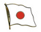 Flaggen-Pin Japan Flagge Flaggen Fahne Fahnen kaufen bestellen Shop