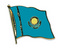 Flaggen-Pin Kasachstan