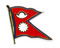Flaggen-Pin Nepal