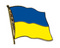 Flaggen-Pin Ukraine