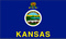 Flagge USA - Bundesstaat Kansas
 (150 x 90 cm) Flagge Flaggen Fahne Fahnen kaufen bestellen Shop