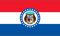 Flagge USA - Bundesstaat Missouri
 (150 x 90 cm) Flagge Flaggen Fahne Fahnen kaufen bestellen Shop