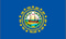 USA - Bundesstaat New Hampshire
 (150 x 90 cm) Flagge Flaggen Fahne Fahnen kaufen bestellen Shop