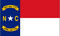USA - Bundesstaat North-Carolina
 (150 x 90 cm) Flagge Flaggen Fahne Fahnen kaufen bestellen Shop