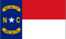 Flagge USA - Bundesstaat North-Carolina
 (150 x 90 cm) Flagge Flaggen Fahne Fahnen kaufen bestellen Shop