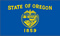 USA - Bundesstaat Oregon
 (150 x 90 cm) Flagge Flaggen Fahne Fahnen kaufen bestellen Shop