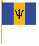 Stockflagge Barbados
(45 x 30 cm) Bild von Stockflagge Barbados (45 x 30 cm)-Fahne Stockflagge Barbados (45 x 30 cm)-Flagge im Fahnenshop bestellen