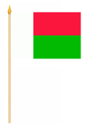 Stockflagge Madagaskar
(45 x 30 cm) Bild von Stockflagge Madagaskar (45 x 30 cm)-Fahne Stockflagge Madagaskar (45 x 30 cm)-Flagge im Fahnenshop bestellen