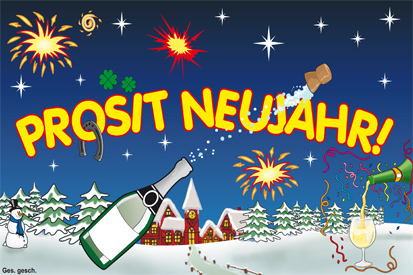 Stockflagge Prosit Neujahr
(45 x 30 cm) Bild von Stockflagge Prosit Neujahr (45 x 30 cm)-Fahne Stockflagge Prosit Neujahr (45 x 30 cm)-Flagge im Fahnenshop bestellen